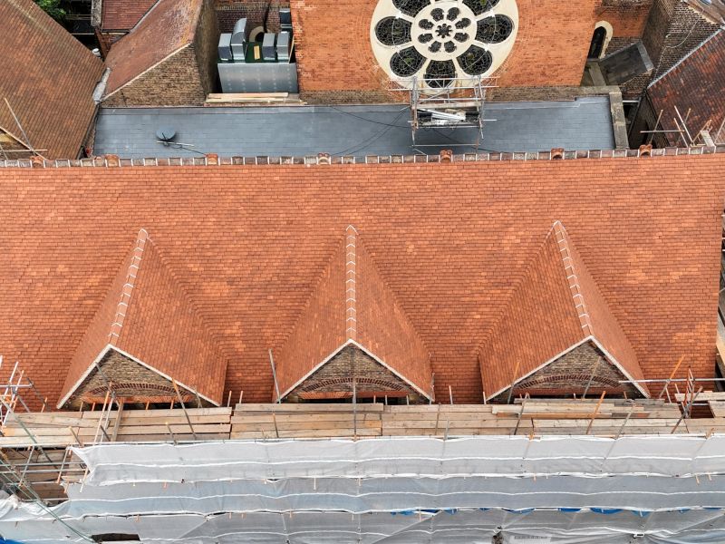 union chapel islington london roofing